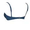 Cassis diepblauwe bikini-top met ruches