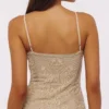 Catarina Vintage ivoorkleurige, met de hand geborduurde camisole-top – Limited Edition