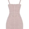 Cate Crystal mini-jurk met ruches
