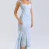 Cesca Bluebell maxi-jurk met bloemenprint