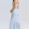 Cesca Bluebell maxi-jurk met bloemenprint