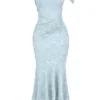Cesca Bluebell maxi-jurk met bloemenprint