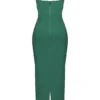Charmaine Forest Korsetten Maxi-jurk