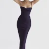 Charmaine Night Shade Korsetten-Maxi-jurk