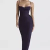 Charmaine Night Shade Korsetten-Maxi-jurk