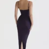 Charmaine Night Shade Korsetten-Maxi-jurk