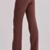 Chiara Espresso Brown rechte broek