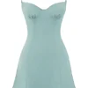 Christiana Light Jade mini-jurk