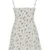 Christiana mini-jurk met tuinprint