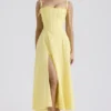 Clarabelle Sunshine katoenen midi-zomerjurk