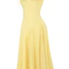 Clarabelle Sunshine katoenen midi-zomerjurk