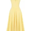 Clarabelle Sunshine katoenen midi-zomerjurk