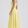 Clarabelle Sunshine katoenen midi-zomerjurk