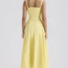 Clarabelle Sunshine katoenen midi-zomerjurk