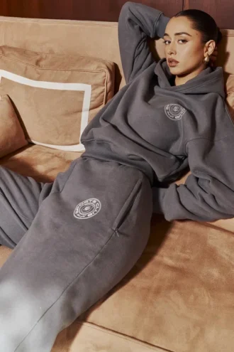Coast Slate joggingbroek met fleece binnenkant