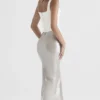 Colette Shimmer Champagne Midi-rok