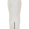 Colette Shimmer Champagne Midi-rok