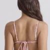 Corsica bikini top met bloemenprint en ruches