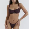 Cote D’Azur Cacao string-bikini-onderstukken