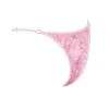 Cote DAzur roze paisley string-onderstukken voor de Bikini’s