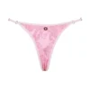Cote DAzur roze paisley string-onderstukken voor de Bikini’s