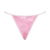 Cote DAzur roze paisley string-onderstukken voor de Bikini’s