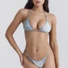 Cote DAzur Seafoam Paisley stringbikini-onderstukken