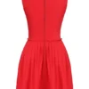 Cupid Scarlet geplooide mini-jurk