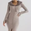 Dahlia beige kasjmier Vesten