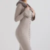 Dahlia beige kasjmier Vesten
