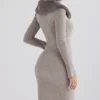 Dahlia beige kasjmier Vesten