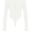 Danica witte Body’s met uitsnijdingen