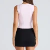 De Balconette Roze Getailleerde Korsetten Top