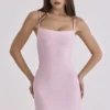 De Body roze bandage mini-jurk