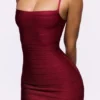 De Body Ruby Bandage Mini-jurk