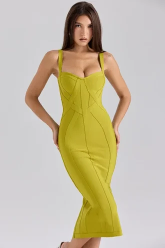 De Era Martini midi-bandagejurk