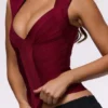 De Icon Wine Bandage Top