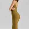 De OG Olive Midi Bandage Jurk