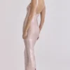 De OG Rosé Bandage Maxi-jurk – Limited Edition
