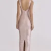 De OG Rosé Bandage Maxi-jurk – Limited Edition