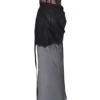 Debut Zwarte off-shoulder kanten maxi-jurk