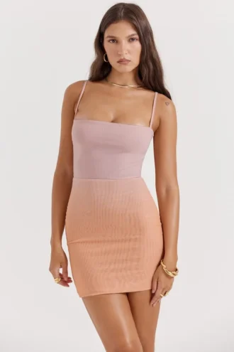 Deva Ombre mini-jurk
