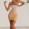 Deva Ombre mini-jurk
