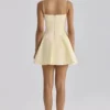 Dolly Lemon katoenen mini-zomerjurk met uitlopende rok