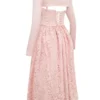 Duchess Ballerina roze kanten Korsetten, Rokken en Bolero’s