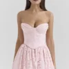 Duchess Ballerina roze kanten Korsetten, Rokken en Bolero’s