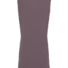Dyana donker mauve schuin gesneden maxi-rok