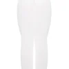 Eden witte maxi-rok van katoenen twill
