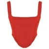 Edetta Scarlet Mesh-korsetten