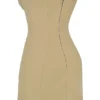 Elissa Stone strapless mini-jurk